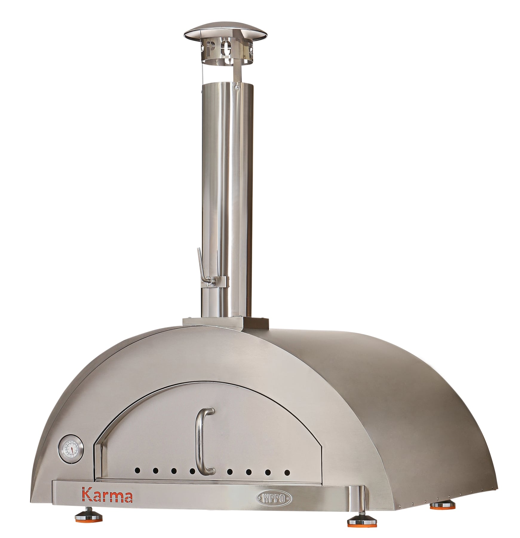 WPPO Karma 42-Inch Wood Fired Pizza Oven - WKK-03S-304SS